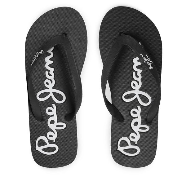 Pepe Jeans Japonke Pepe Jeans Bay Beach Basic M PMS70128 Črna