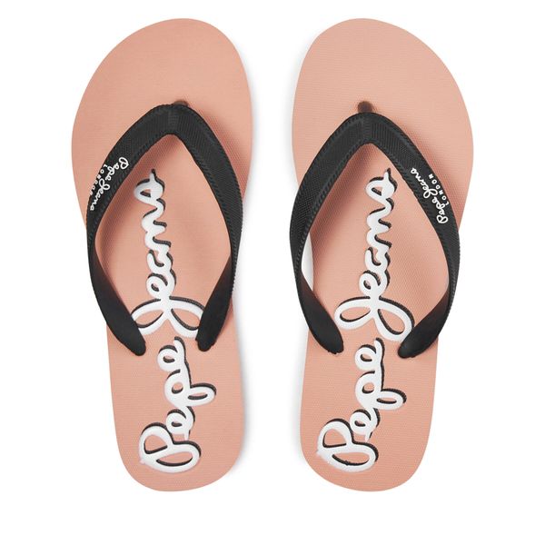 Pepe Jeans Japonke Pepe Jeans Bay Beach Brand W PLS70157 Črna