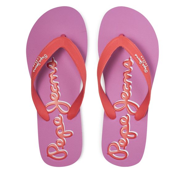 Pepe Jeans Japonke Pepe Jeans Bay Beach Brand W PLS70157 Rdeča