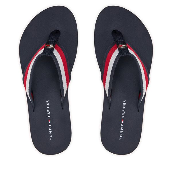 Tommy Hilfiger Japonke Tommy Hilfiger Corporate Beach Sandal FW0FW07986 Pisana