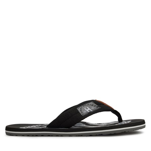 Tommy Hilfiger Japonke Tommy Hilfiger Essential Th Beach Sandal FM0FM01369 Black 990