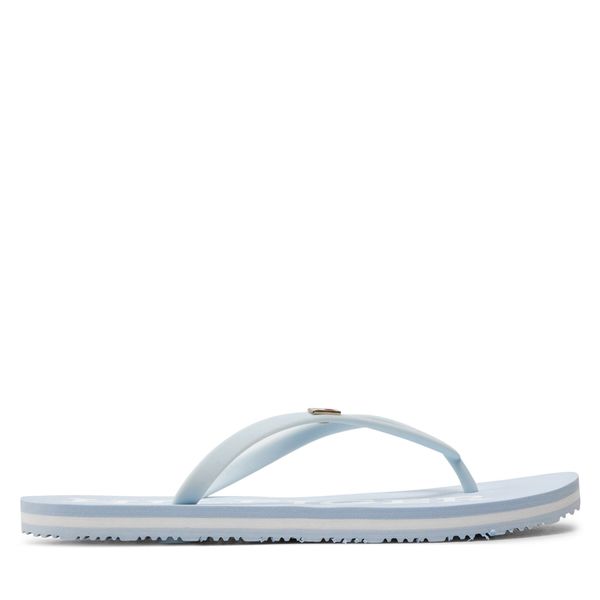 Tommy Hilfiger Japonke Tommy Hilfiger Strap Beach Sandal FW0FW07901 Svetlo modra