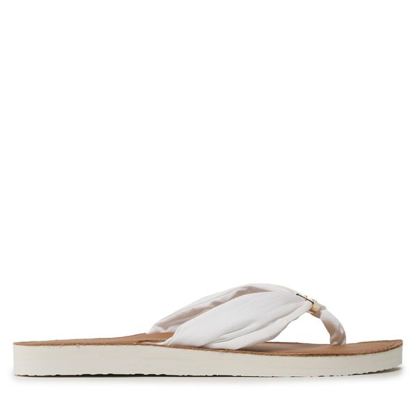 Tommy Hilfiger Japonke Tommy Hilfiger Th Elevated Beach Sandal FW0FW06985 Bela