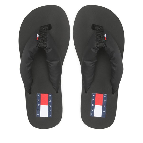Tommy Jeans Japonke Tommy Jeans Flag Eva Beach Sandal EN0EN02111 Črna