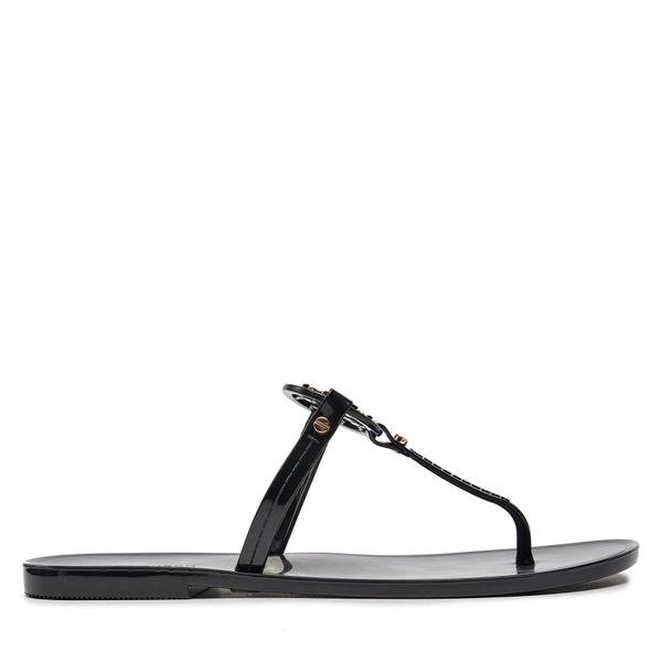 Tory Burch Japonke Tory Burch Mini Miller Flat Thong 51148678 Črna