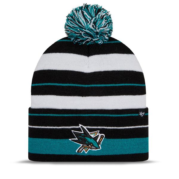 47 Brand Kapa 47 Brand NHL San Jose Sharks Power Line '47 H-PLINE22ACE-BK Črna