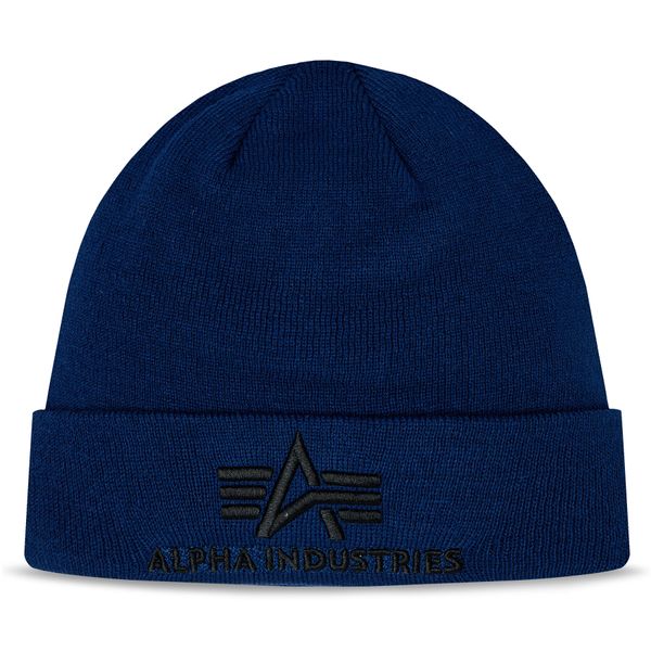 Alpha Industries Kapa Alpha Industries 3D Beanie 168910 Modra