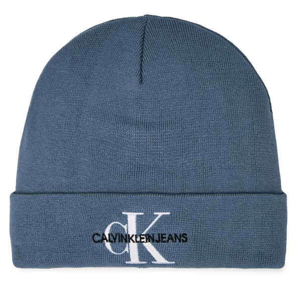 Calvin Klein Jeans Kapa Calvin Klein Jeans Monologo Embro Beanie K50K511160 Goblin Blue CFQ