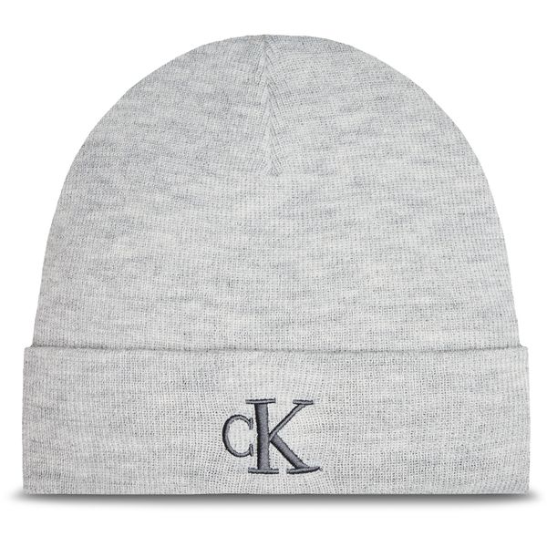 Calvin Klein Kapa Calvin Klein Monogram Embro K60K612319 Siva