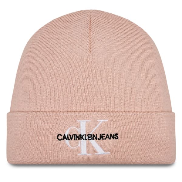 Calvin Klein Kapa Calvin Klein Monologo Embro Beanie K60K611254 Roza