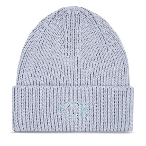 Calvin Klein Kapa Calvin Klein Re-Lock Beanie W/Emb K60K608660 Modra