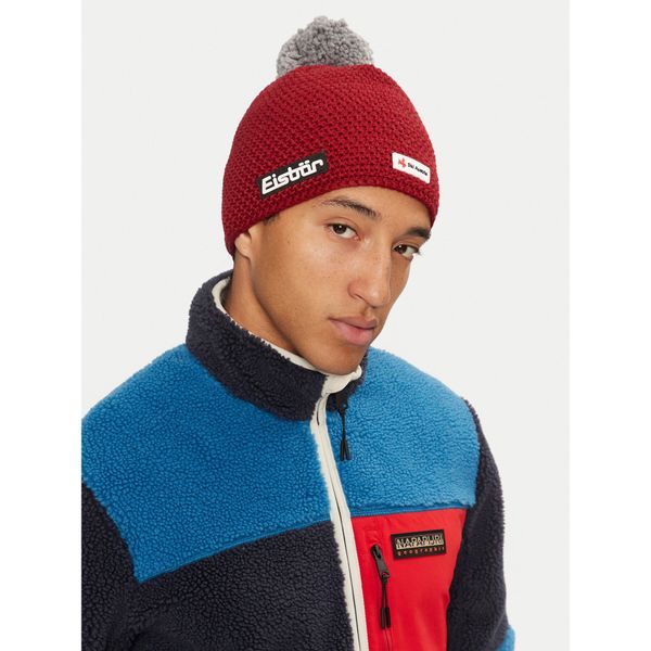 Eisbär Kapa Eisbär Jamie Pompon Ska 33137 043 Bordo rdeča