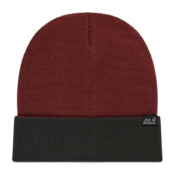 Jack Wolfskin Kapa Jack Wolfskin Rib Hat 1903891-2185 Bordo rdeča