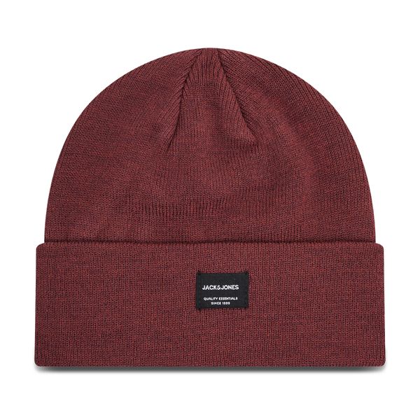 Jack&Jones Kapa Jack&Jones Jacdna Beanie Noos 12092815 Bordo rdeča