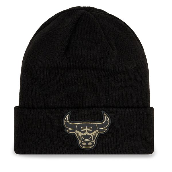 New Era Kapa New Era Badge Beanie Bulls 60364359 Črna