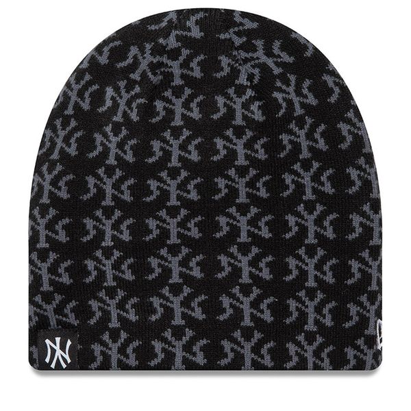 New Era Kapa New Era Jacquard Skull Bean 60565444 Črna