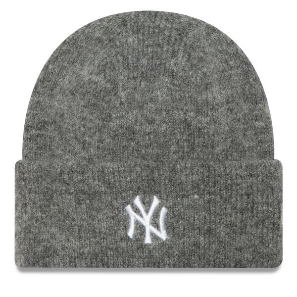 New Era Kapa New Era New York Yankees Wide Cuff Knit Beanie 60580753 Siva