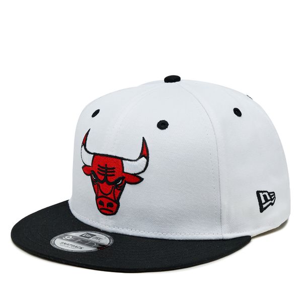 New Era Kapa New Era White Crown Patch 950 Bulls 60364270 Bela