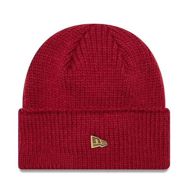 New Era Kapa New Era Wide Cuff Beanie 60565442 Rdeča