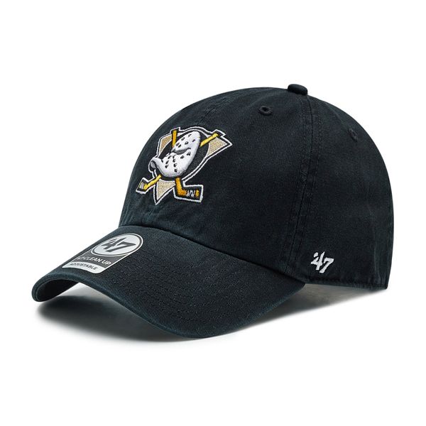 47 Brand Kapa s šiltom 47 Brand Anaheim Ducks '47 Clean Up H-NLRGW25GWS-BKC Black