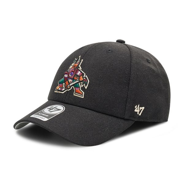 47 Brand Kapa s šiltom 47 Brand Arizona Coyotes '47 Mvp H-MVP21WBV-BKD Črna