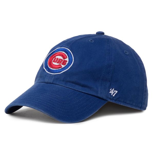 47 Brand Kapa s šiltom 47 Brand Mlb Chicago Cubs '47 Clean Up B-RGW05GWS-RYB Mornarsko modra