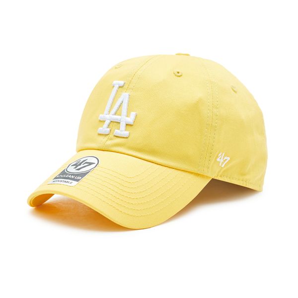 47 Brand Kapa s šiltom 47 Brand MLB Los Angeles Dodgers '47 CLEAN UP B-RGW12GWSNL-MZB Rumena