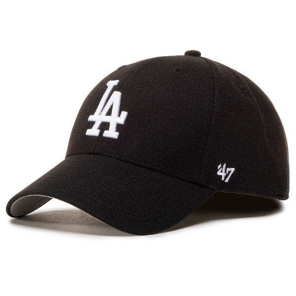 47 Brand Kapa s šiltom 47 Brand Mlb Los Angeles Dodgers '47 Mvp B-MVP12WBV-BKJ Black