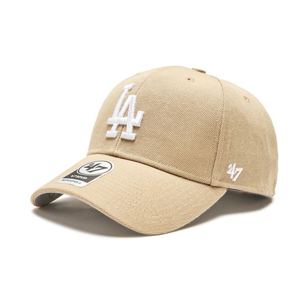 47 Brand Kapa s šiltom 47 Brand MLB Los Angeles Dodgers '47 MVP B-MVP12WBV-KHC Khaki
