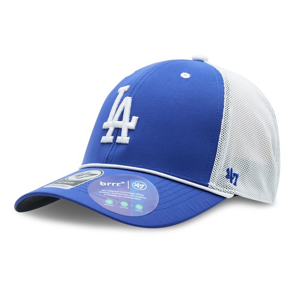 47 Brand Kapa s šiltom 47 Brand MLB Los Angeles Dodgers brrr Mesh Pop 47 MVP B-BRPOP12BBP-RY Modra