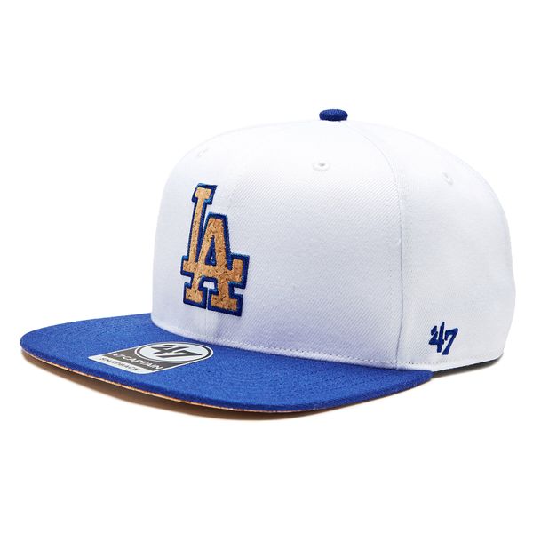 47 Brand Kapa s šiltom 47 Brand MLB Los Angeles Dodgers Corkscrew 47 CAPTAIN B-CORKS12WBP-WH White