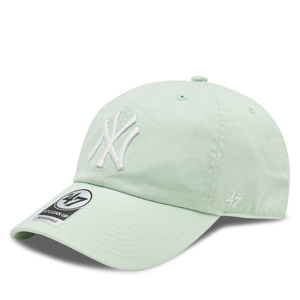 47 Brand Kapa s šiltom 47 Brand Mlb New York Yankees '47 Clean Up W/ No Loop Label B-NLRGW17GWS-B0 Zelena