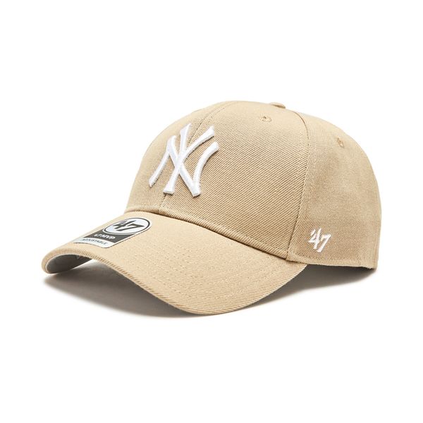 47 Brand Kapa s šiltom 47 Brand MLB New York Yankees '47 MVP B-MVP17WBV-KHB Khaki