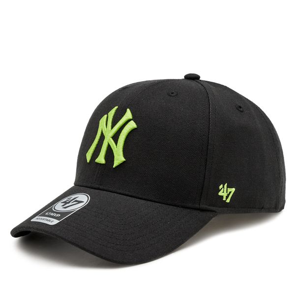 47 Brand Kapa s šiltom 47 Brand Mlb New York Yankees '47 Mvp Snapback B-MVPSP17WBP-BKAM Black