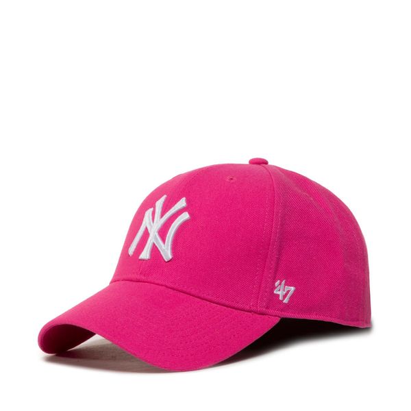 47 Brand Kapa s šiltom 47 Brand Mlb New York Yankees '47 Mvp Snapback B-MVPSP17WBP-MA Roza