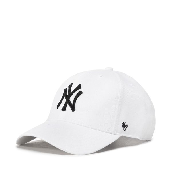 47 Brand Kapa s šiltom 47 Brand Mlb New York Yankees B-MVPSP17WBP-WH White
