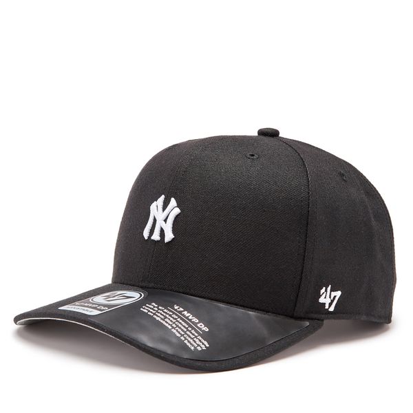 47 Brand Kapa s šiltom 47 Brand MLB New York Yankees Base Runner 47 MVP DP B-BRMDP17WBP-BK Črna