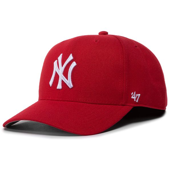 47 Brand Kapa s šiltom 47 Brand Mlb New York Yankees Cold Zone '47 Mvp Dp B-CLZOE17WBP-RD Red