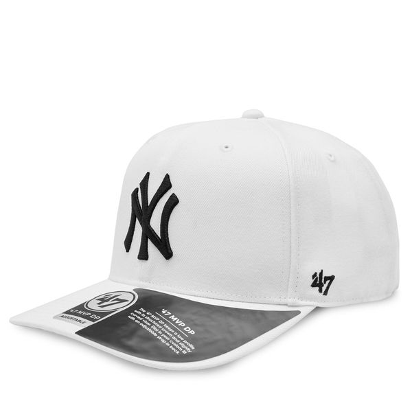 47 Brand Kapa s šiltom 47 Brand Mlb New York Yankees Cold Zone CLZOE17WBP Whb White