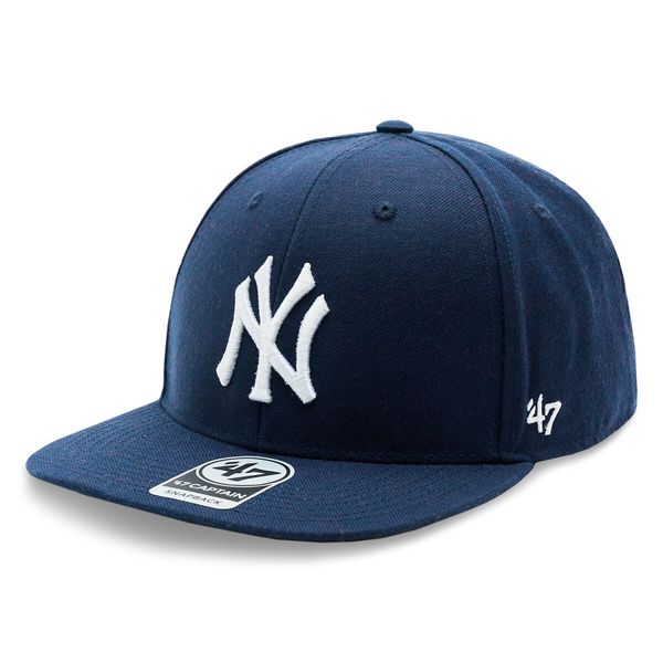 47 Brand Kapa s šiltom 47 Brand MLB New York Yankees No Shot '47 Captain B-NSHOT17WBP-LN Light Navy