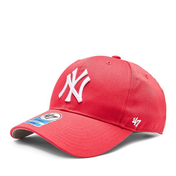 47 Brand Kapa s šiltom 47 Brand MLB New York Yankees Raised Basic '47 MVP B-RAC17CTP-BE Berry