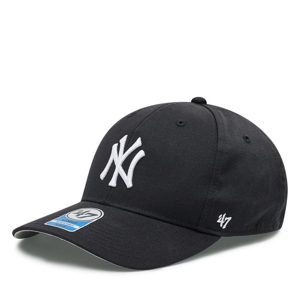 47 Brand Kapa s šiltom 47 Brand Mlb New York Yankees Raised Basic '47 Mvp Junior B-RAC17CTP-BK Black