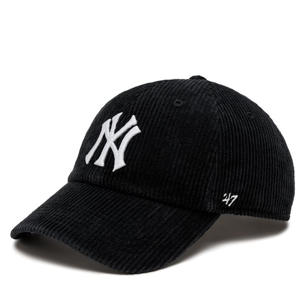 47 Brand Kapa s šiltom 47 Brand MLB New York Yankees Thick Cord 47 B-THCKC17EWS-BK Črna