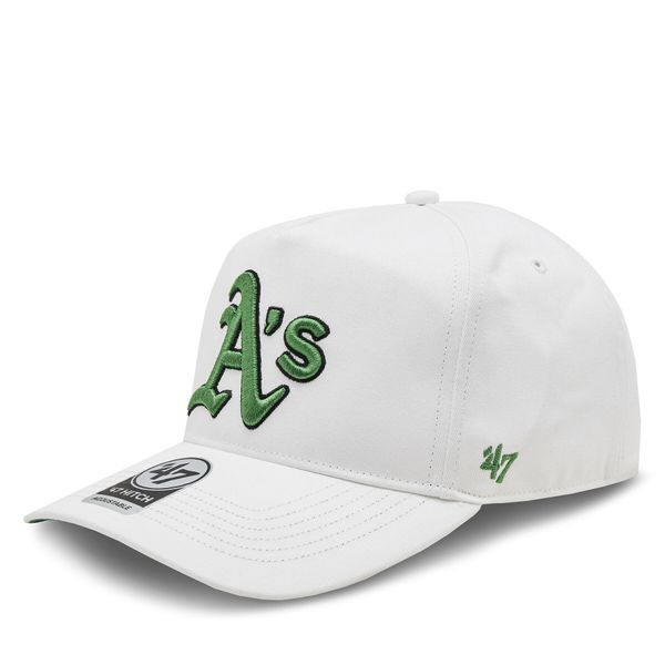 47 Brand Kapa s šiltom 47 Brand Mlb Oakland Athletics Sure Shot ’47 Hitch BCPTN-SRSHT18GWP-WH00 Bela