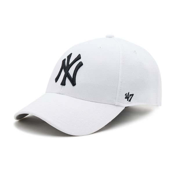 47 Brand Kapa s šiltom 47 Brand New York Yankees B-MVP17WBV-WHF White