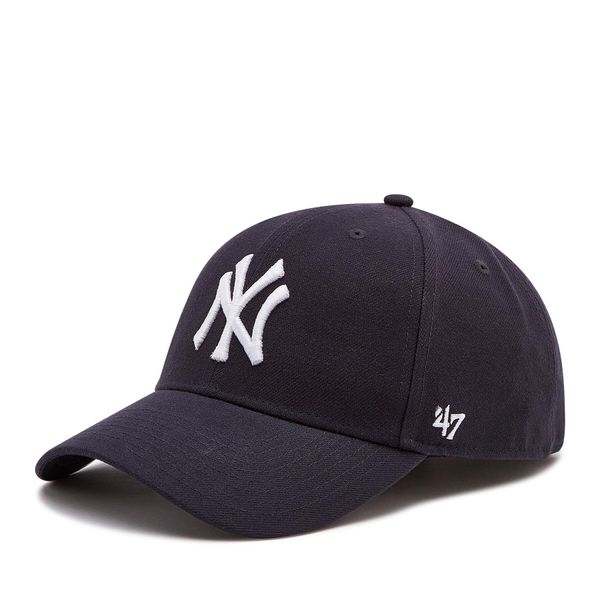 47 Brand Kapa s šiltom 47 Brand New York Yankees B-MVPSP17WBP-NY Mornarsko modra