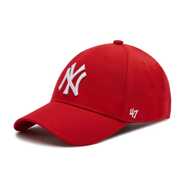 47 Brand Kapa s šiltom 47 Brand New York Yankees B-MVPSP17WBP-RD Red