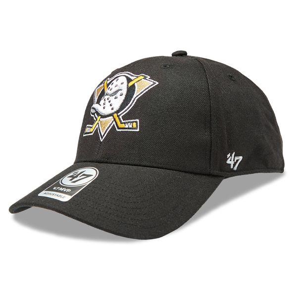 47 Brand Kapa s šiltom 47 Brand NHL Anaheim Ducks Ballpark Snap 47 MVP H-BLPMS25WBP-BKA Black