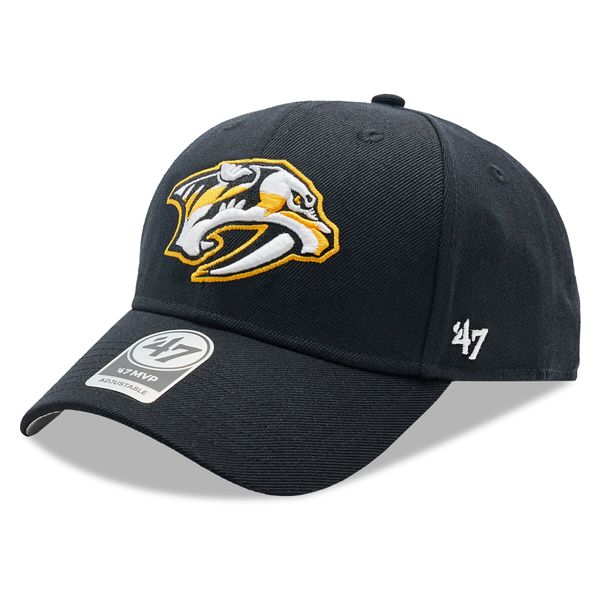 47 Brand Kapa s šiltom 47 Brand NHL Nashville Predators '47 MVP H-MVP30WBV-BKD Črna