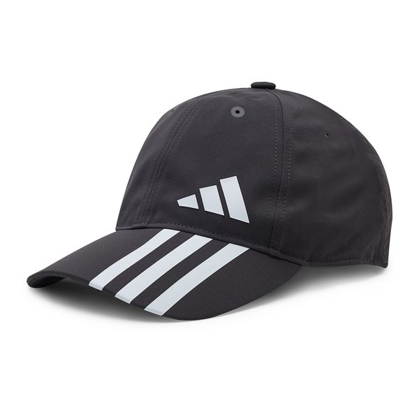 adidas Kapa s šiltom adidas 3-Stripes AEROREADY Baseball Cap IC6569 Črna